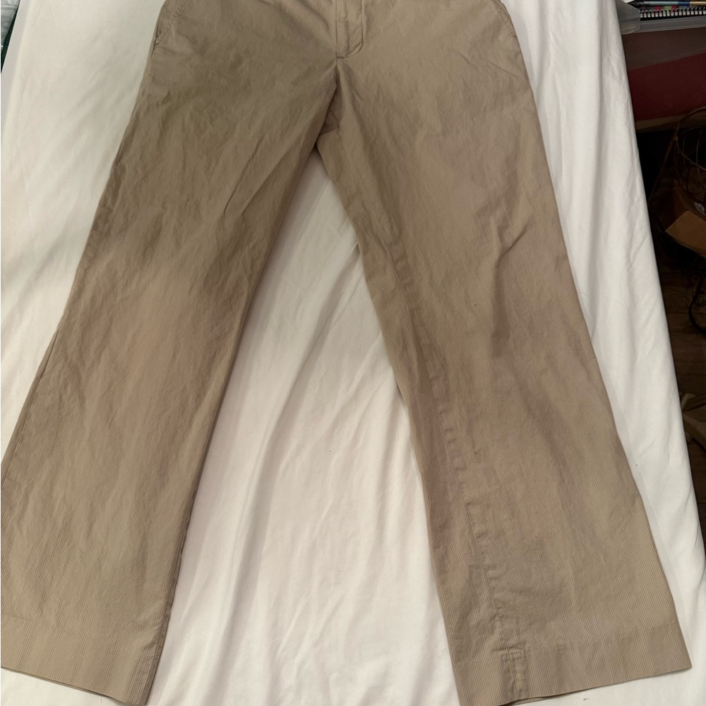 GAP Tan Chinos Classic Straight-Leg Pants
